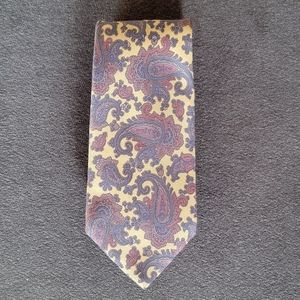 Harry Rosen paisley silk tie